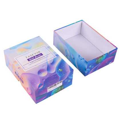 Cosmetic Art Paper Fancy Gift Boxes With Lids 157gsm ISO9001