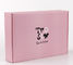 E Grade Corrugated Pink Cardboard Box Cosmetic Packaging Pantone Colors Printing