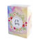 Floweral 2mm Rigid Cardboard Gift Boxes With Lids CMYK Printing