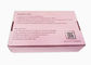 NO Burrs Cardboard Package Boxes Eco Friendly B Flute Carton Pink