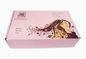 NO Burrs Cardboard Package Boxes Eco Friendly B Flute Carton Pink