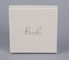 Rectangle Rigid Cardboard Gift Boxes For Earrings 160*160*50mm
