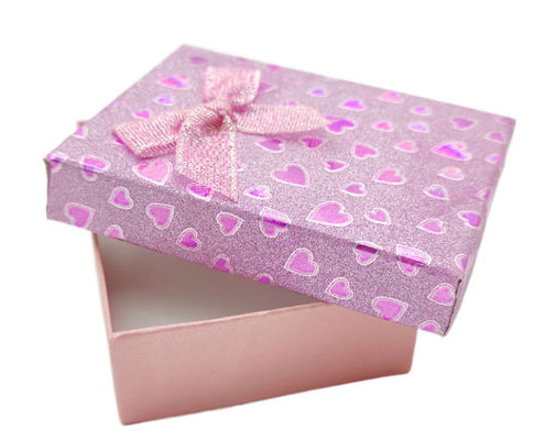 Special Paper Laminated 1200gsm Cardboard Gift Box With Ribbon