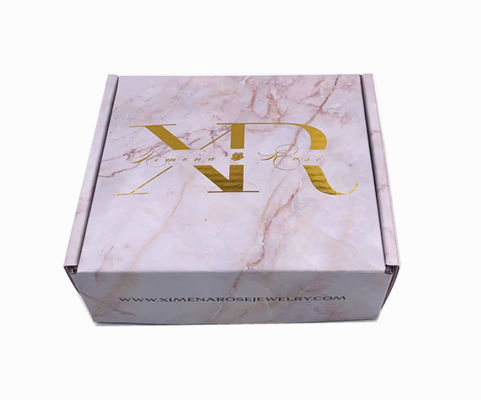 Logo Printed Recycled Packaging Boxes For Cosmetics Glossy Lamination