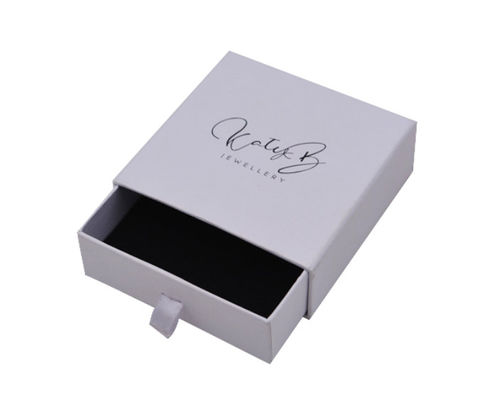Jewelries Rigid Cardboard Gift Boxes 280gsm Luxury Cardboard Packaging