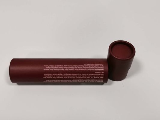 ROHS Red Cylinder Cardboard Packaging