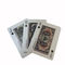 100% PVC Poker Cards Waterproof Plastic 0.32mm Thickness