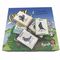 Custom CMYK Printed Cardboard Paper Card Games With Plastic Tray
