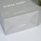 120gsm Recycled Durable White Paper Bags With Twisted Handles