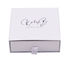 Jewelries Rigid Cardboard Gift Boxes 280gsm Luxury Cardboard Packaging