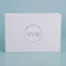 AI Paper White Cardboard Gift Boxes With Lids EVA Insert