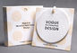 800gsm Square Printed Hang Tags With Linen Patterns High End Produced
