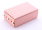 Lovely Pink Color Printed Ivory Board Box Foldable 350gsm For Christmas Gifts
