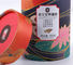 Rolling Edge Cardboard Cylinders Aluminum Foil Kraft Paper Cans For Tea