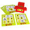 100% Plastic Bingo Card Games Interesting Words Learning For Kids