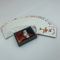 Air Cushioning Black Core Paper Playing Cards For Magicians